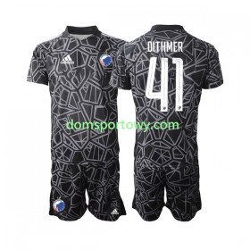 Koszulka FC Copenhagen Andreas Dithmer 41 Bramkarska Dziecięcy Domowe Koszulki Piłkarskie 2022-2023 Krótki Rękaw